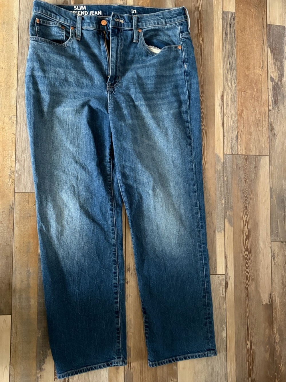 Boyfriend jeans dark blue